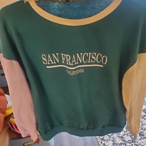 Shein "San Francisco" long-sleeve